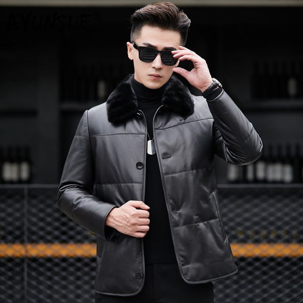 genuine leather jacket winter real leather coat collar sheepskin jackets chaqueta cuero hombre 81x8701 yy263, Black
genuine leather jacket winter real leather coat collar sheepskin jackets chaqueta cuero hombre 81x8701 yy263, Black