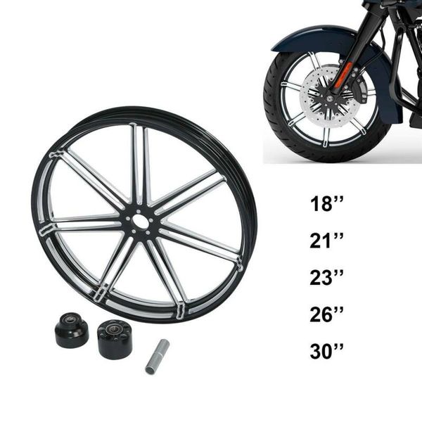 motorcycle 18'' 21'' 23'' 26'' 30''front wheel rim hub single disc for touring fltr flhr 2
motorcycle 18'' 21'' 23'' 26'' 30''front wheel rim hub single disc for touring fltr flhr 2