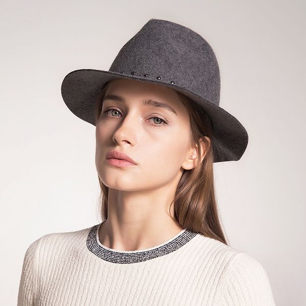 classic fedora hats for women men australia wool felt hat autumn winter fashion new fedora cap fw062070, Blue;gray
classic fedora hats for women men australia wool felt hat autumn winter fashion new fedora cap fw062070, Blue;gray