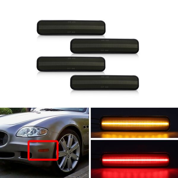 приступы для maserati quattroporte 2004-2009 копченый габаритные боковые фонари передние янтарного задний красный oem: 205329 205327
приступы для maserati quattroporte 2004-2009 копченый габаритные боковые фонари передние янтарного задний красный oem: 205329 205327