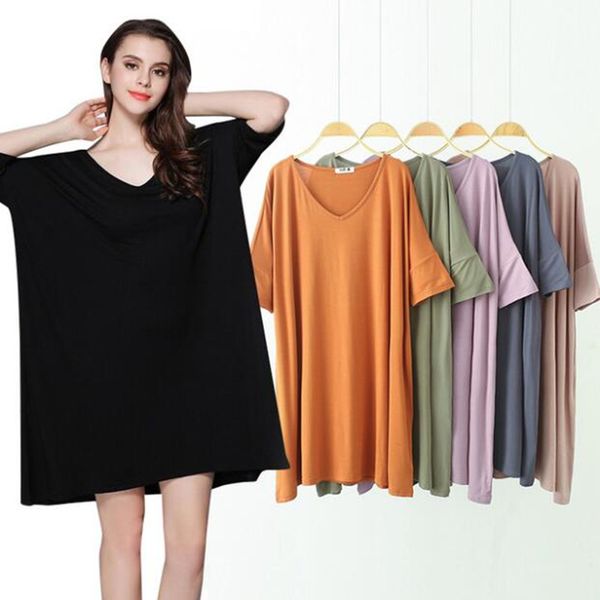 maternity dresses women's 2021 summer modal half sleeve plus size dress literary temperament casual solid color for pregnant woman, White
maternity dresses women's 2021 summer modal half sleeve plus size dress literary temperament casual solid color for pregnant woman, White