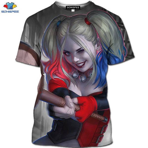 cartoon harley quinn movie suicide squad female clown animal 3d print shirts anime graphic hentai men clothing
cartoon harley quinn movie suicide squad female clown animal 3d print shirts anime graphic hentai men clothing