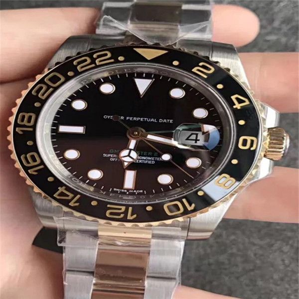 yy mens watch automatic mechanical watches gmt stainless steel blue red ceramic sapphire glass 40mm men watches wrist watches 90, Slivery;brown
yy mens watch automatic mechanical watches gmt stainless steel blue red ceramic sapphire glass 40mm men watches wrist watches 90, Slivery;brown