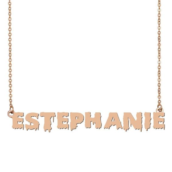 pendant necklaces estephanie name necklace , cool bloody art for halloween and santa's day jewelry gift kids boys girls, Silver
pendant necklaces estephanie name necklace , cool bloody art for halloween and santa's day jewelry gift kids boys girls, Silver