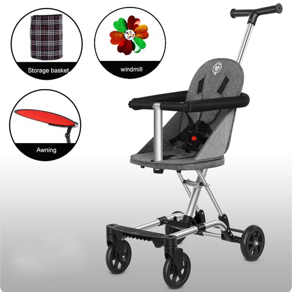 lightweight easy foldable portable kids stroller adjustable multi-function baby stroller with awning
lightweight easy foldable portable kids stroller adjustable multi-function baby stroller with awning