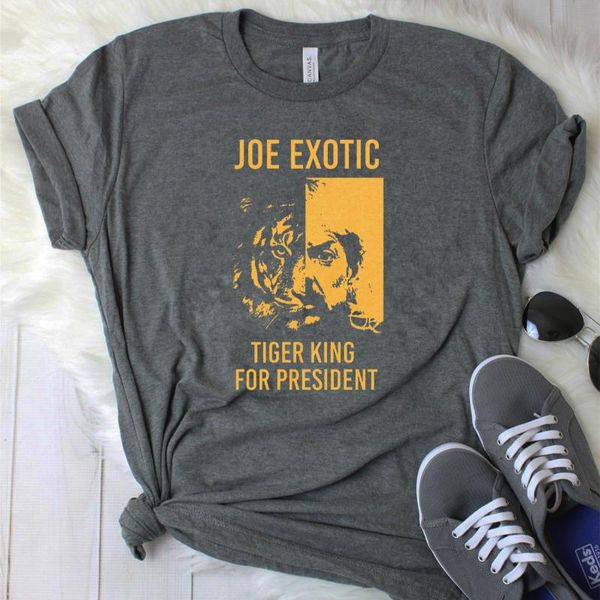 new unjoe exotic for president t-shirt joe exotic shirt funny tiger king graphic tee carole did it tshirt, White;black
new unjoe exotic for president t-shirt joe exotic shirt funny tiger king graphic tee carole did it tshirt, White;black