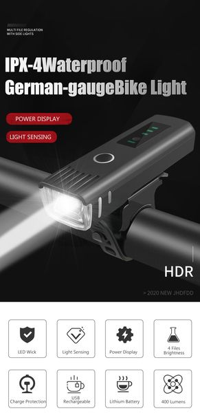 250 lumen flashlight for bicycle anti-glare smart bike light usb rechargeable mtb front lamp cycling headlight bike accessories
250 lumen flashlight for bicycle anti-glare smart bike light usb rechargeable mtb front lamp cycling headlight bike accessories