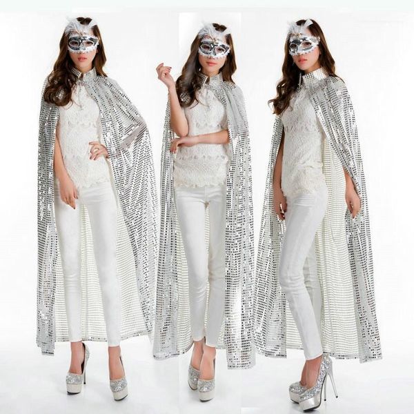 spring designer women outwear with sequine fashion solid color drawstring cape hooded long sleeve ladies coats, Silver
spring designer women outwear with sequine fashion solid color drawstring cape hooded long sleeve ladies coats, Silver