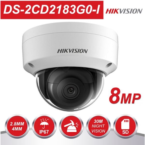 hik 8mp ip camera poe outdoor ds-2cd2183g0-i security dome camera h.265 with sd card slot 30m night vision waterproof
hik 8mp ip camera poe outdoor ds-2cd2183g0-i security dome camera h.265 with sd card slot 30m night vision waterproof