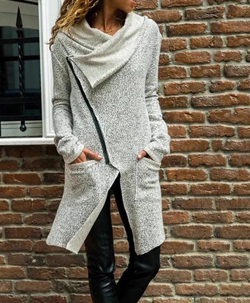 женские куртки и пальто 2020 осень зима femme fashion side zipper отложной воротник с длинными рукавами карманы женские топы пальто, Black;brown
женские куртки и пальто 2020 осень зима femme fashion side zipper отложной воротник с длинными рукавами карманы женские топы пальто, Black;brown