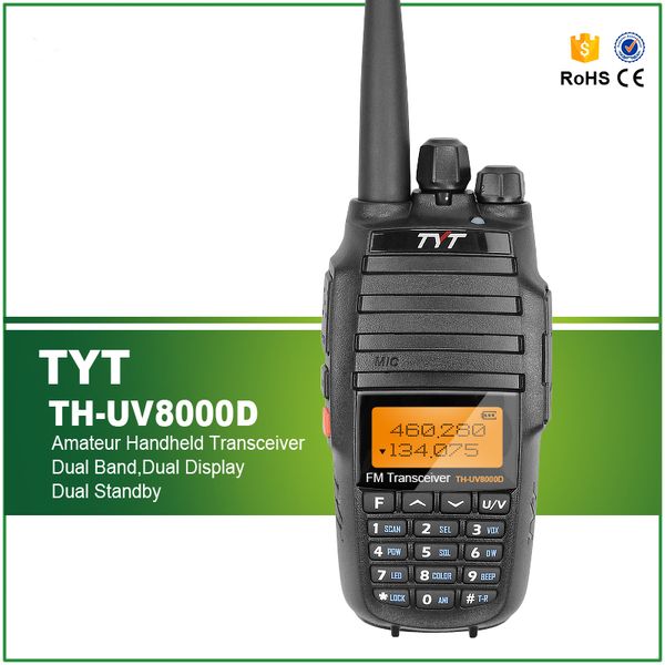 walkie talkie upgrade version original tyt th-uv8000d portable radio amateur handheld transceiver dual band 10w two way
walkie talkie upgrade version original tyt th-uv8000d portable radio amateur handheld transceiver dual band 10w two way
