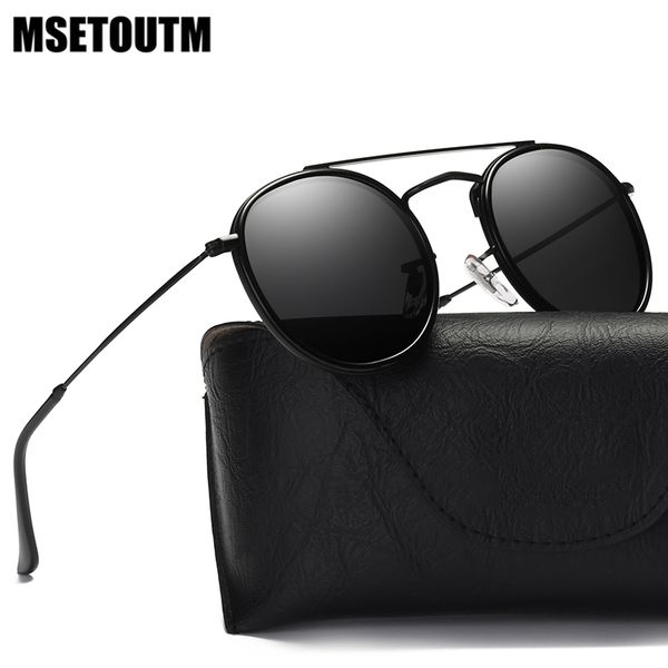 2020 msetoutm polarized sunglasses uv400 round sunglasse men/women dazzle color classic vintage brand designer sun glasses punk, White;black
2020 msetoutm polarized sunglasses uv400 round sunglasse men/women dazzle color classic vintage brand designer sun glasses punk, White;black