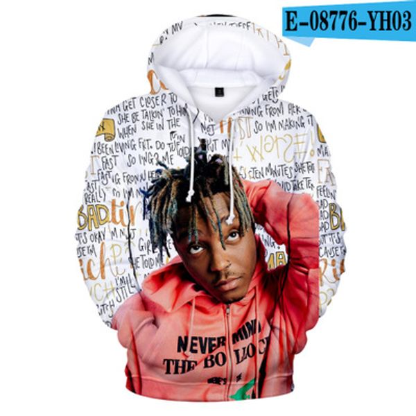 juice wrld mens hoodies fashion hiphop pullover trendy singer sweatshirt loose sulk pattern mens 16 styles 2020 antumn winter new, Black
juice wrld mens hoodies fashion hiphop pullover trendy singer sweatshirt loose sulk pattern mens 16 styles 2020 antumn winter new, Black