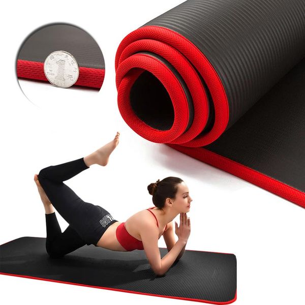 yoga mats 10mm extra thick 183cmx61cm nrb non-slip sports fitness for men women tasteless pilates gym mat bag with bandages
yoga mats 10mm extra thick 183cmx61cm nrb non-slip sports fitness for men women tasteless pilates gym mat bag with bandages