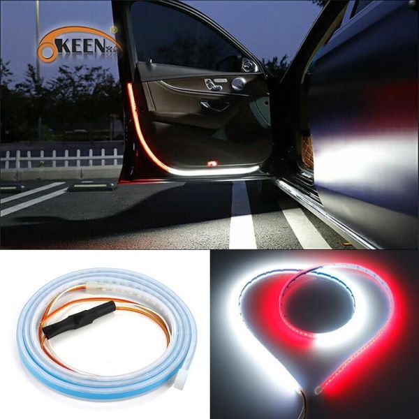okeen universal car door opening warning light white welcome led lights strobe flashing red anti rear-end collision safety lamps
okeen universal car door opening warning light white welcome led lights strobe flashing red anti rear-end collision safety lamps