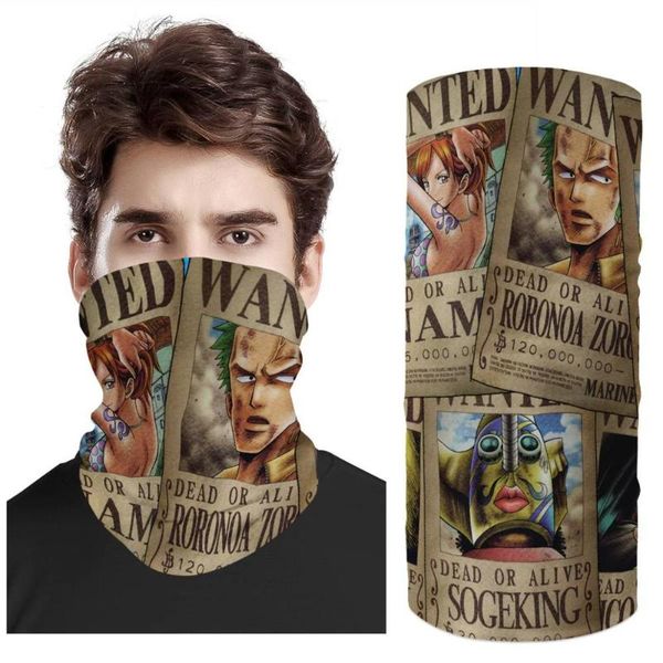 fashion anime custom pattern bandana scarf motorcycle dustproof multifunctional seamless tubular headband neck gaite, Blue;gray