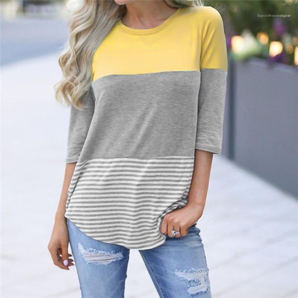 fashion ladies tees casual loose womens tees designer panelled tshirts striped short sleeve womens summer, White
fashion ladies tees casual loose womens tees designer panelled tshirts striped short sleeve womens summer, White