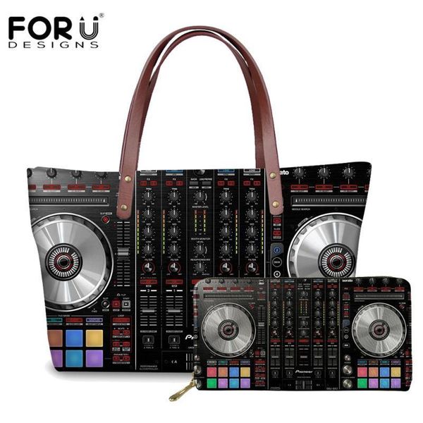 forudesigns music dj audio print casual women shoulder handbags large capacity ladies tote beach bags purse set torebki damskie
forudesigns music dj audio print casual women shoulder handbags large capacity ladies tote beach bags purse set torebki damskie