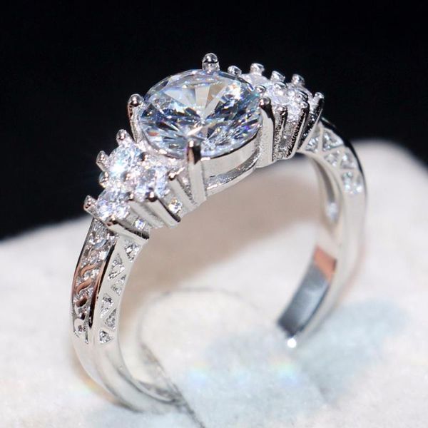 classical simple fashion jewelry handmade 925 sterling silver three stone 5a white clear zirconia women wedding band ring gift, Golden;silver
classical simple fashion jewelry handmade 925 sterling silver three stone 5a white clear zirconia women wedding band ring gift, Golden;silver