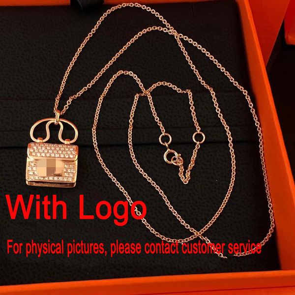 jewelry wholesale bag necklace titanium steel handbag pendant color gold inlaid with zircon ladies' gifts ins style fashion, Silver
jewelry wholesale bag necklace titanium steel handbag pendant color gold inlaid with zircon ladies' gifts ins style fashion, Silver