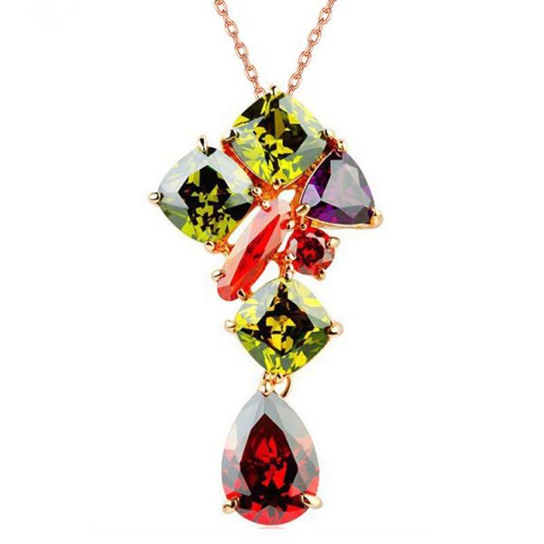 new korean ornament wholesale colorful mona lisa necklace fashion seven color crystal zircon sweater chain clavicle chain, Silver
new korean ornament wholesale colorful mona lisa necklace fashion seven color crystal zircon sweater chain clavicle chain, Silver