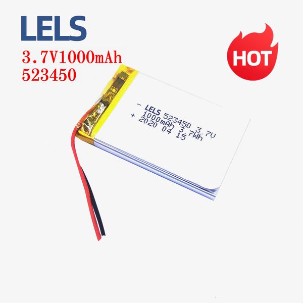 523450 3.7v 1000mah перезаряжаемый литий-полимерная батарея литиевая батарея для смартфона dvd mp3 mp4 светодиодный батарея камеры
523450 3.7v 1000mah перезаряжаемый литий-полимерная батарея литиевая батарея для смартфона dvd mp3 mp4 светодиодный батарея камеры