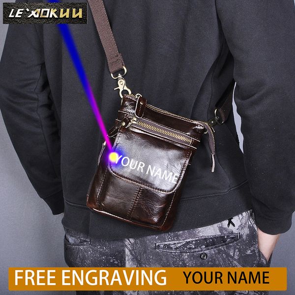 genuine leather men multifunction design coffee small messenger bag fashion fanny waist belt bag pack cigarette case 611-18-c
genuine leather men multifunction design coffee small messenger bag fashion fanny waist belt bag pack cigarette case 611-18-c