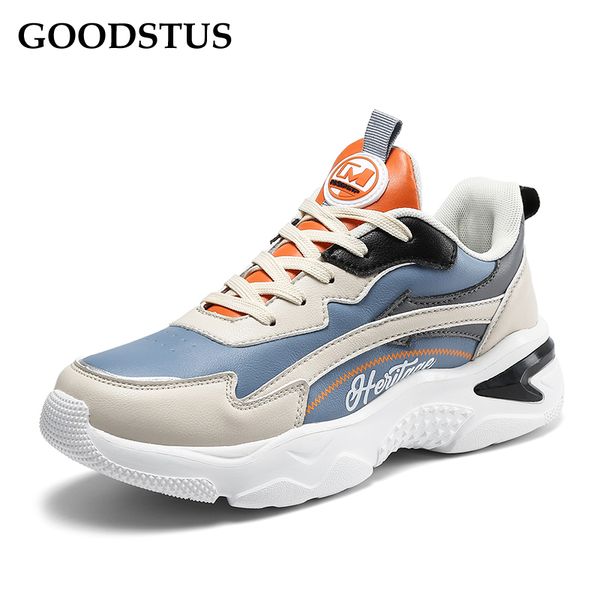 goodstus men pu sneaker breathable thick bottom soft comfortable solid simple style new fashion male outdoor walking shoes, Black
goodstus men pu sneaker breathable thick bottom soft comfortable solid simple style new fashion male outdoor walking shoes, Black