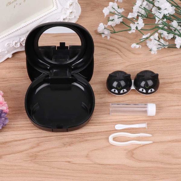 sunglasses frames lens box cartoon cute cat portable contact storage case mirror container holder l4me, Silver
sunglasses frames lens box cartoon cute cat portable contact storage case mirror container holder l4me, Silver