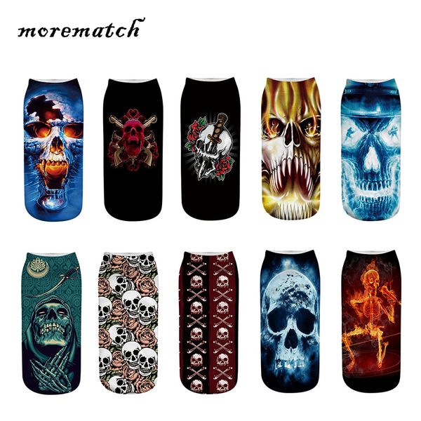 morematch 1 pair men ankle sock skull pattern 3d printing cotton socks personality punk socks 10 style optional, Black
morematch 1 pair men ankle sock skull pattern 3d printing cotton socks personality punk socks 10 style optional, Black