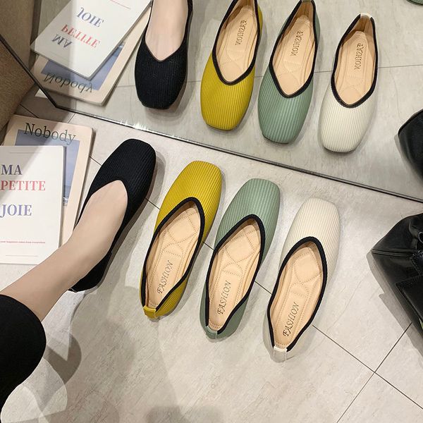 plus big size women shoes 42 fashion designer yellow ballet flats comfortable soft slip on loafers casual square toe white shoes, Black
plus big size women shoes 42 fashion designer yellow ballet flats comfortable soft slip on loafers casual square toe white shoes, Black