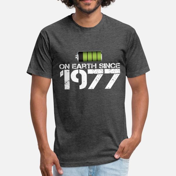 on earth since 1977 t shirt men printed 100% cotton crew neck unique fit funny casual summer slim shirt, White;black
on earth since 1977 t shirt men printed 100% cotton crew neck unique fit funny casual summer slim shirt, White;black