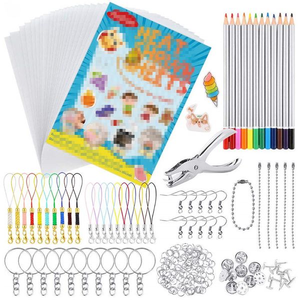 embossing tools home pencils drawing diy keychains heat shrink plastic sheet kit
embossing tools home pencils drawing diy keychains heat shrink plastic sheet kit