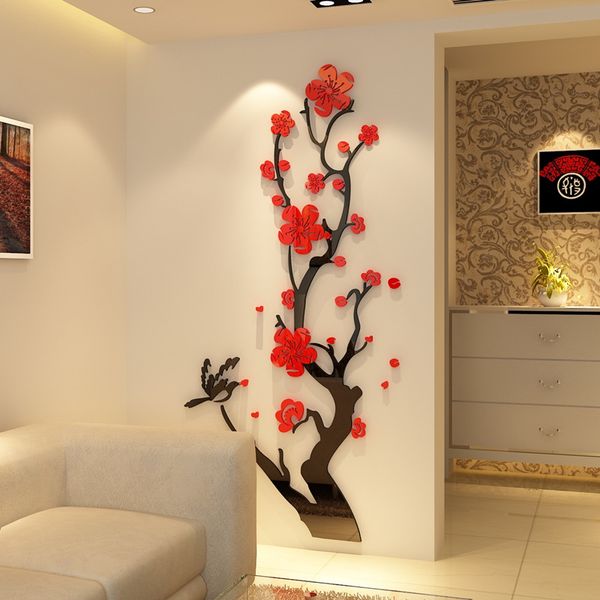 chinese style 3d wall stickers plum blossom flowers stickers home decorations living room dinning room wall decor decals acrylic
chinese style 3d wall stickers plum blossom flowers stickers home decorations living room dinning room wall decor decals acrylic