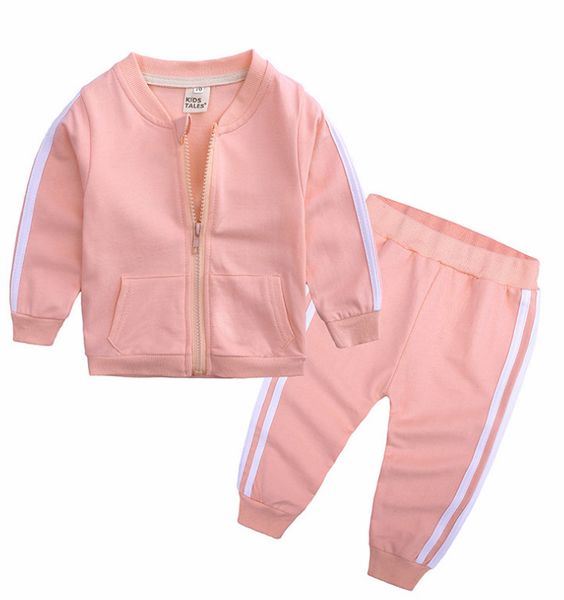 baby boys girls tracksuit 2 piece clothing set long sleeve zipper jackets coat pants trousers outfits casual sport autumn sweatsuits ly814, White
baby boys girls tracksuit 2 piece clothing set long sleeve zipper jackets coat pants trousers outfits casual sport autumn sweatsuits ly814, White