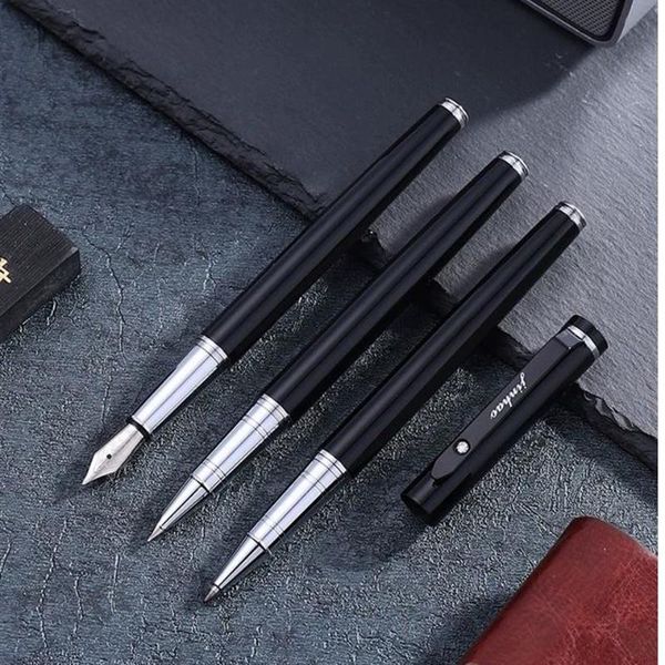 fountain pens matte black boxed gift pen & business roller ball 0.5mm ink writing for office school
fountain pens matte black boxed gift pen & business roller ball 0.5mm ink writing for office school