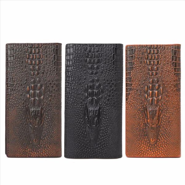 thinkthendo new mens 3d alligator wallet bifold id card holder purse case long clutch men wallet brand 3 color, Red;black
thinkthendo new mens 3d alligator wallet bifold id card holder purse case long clutch men wallet brand 3 color, Red;black