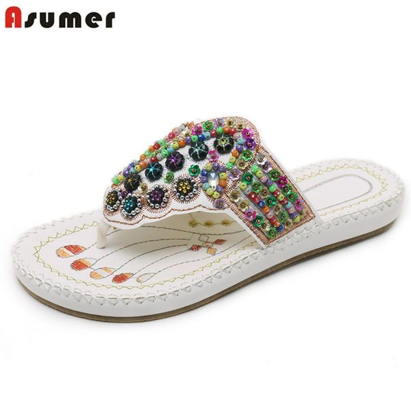asumer 2020 new arrive summer women slippers beading leisure fashion shoes restoring ethnic style shoes woman, Black
asumer 2020 new arrive summer women slippers beading leisure fashion shoes restoring ethnic style shoes woman, Black