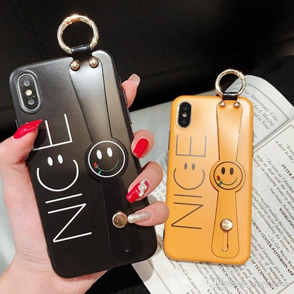 good quality phone case for iphone 6 6s 7 8 plus x xr xs max cute cartoon letter smiley face soft tpu for iphone xs with wristband holder
good quality phone case for iphone 6 6s 7 8 plus x xr xs max cute cartoon letter smiley face soft tpu for iphone xs with wristband holder