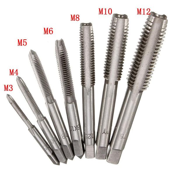 7pc thread tap m3-m12 + tap wrench metal processing wrench holder metal screw holder
7pc thread tap m3-m12 + tap wrench metal processing wrench holder metal screw holder