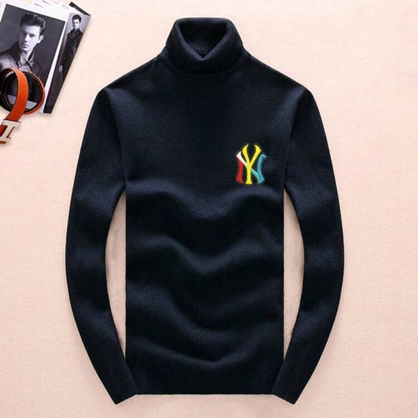 men's sweaters keep warm in winter, round neck pullovers, long-sleeved fashion sweaters, slim pullovers, casual high collars, men, White;black
men's sweaters keep warm in winter, round neck pullovers, long-sleeved fashion sweaters, slim pullovers, casual high collars, men, White;black