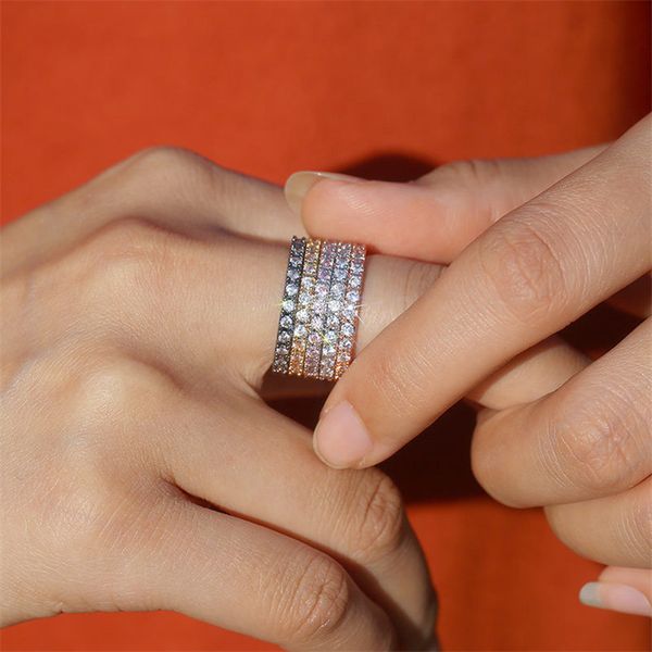 modyle 2020 new authentic silver color 5 colors dazzling cz stackable rings for women wedding jewelry gift, Slivery;golden
modyle 2020 new authentic silver color 5 colors dazzling cz stackable rings for women wedding jewelry gift, Slivery;golden