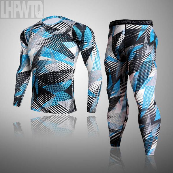 2 piece set camouflage thermal underwear men compression set running t-shirt men's tight pants fitness clothes sport suit, Black;blue
2 piece set camouflage thermal underwear men compression set running t-shirt men's tight pants fitness clothes sport suit, Black;blue