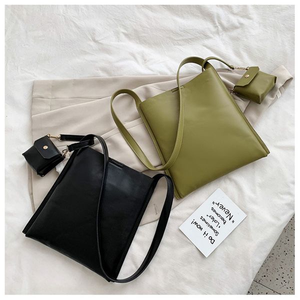 new fashion 2pcs pu leather composite bags for women 2020 large capacity shoulder bag sac a main femme designer female handbags
new fashion 2pcs pu leather composite bags for women 2020 large capacity shoulder bag sac a main femme designer female handbags