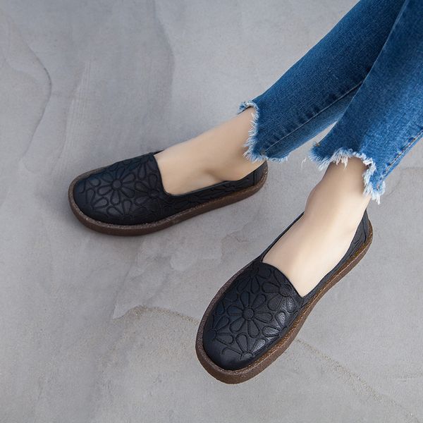 2020 genuine leather spring autumn loafers women flats shoes female women casual shoes moccasins soft ladies footwear platform, Black 
2020 genuine leather spring autumn loafers women flats shoes female women casual shoes moccasins soft ladies footwear platform, Black