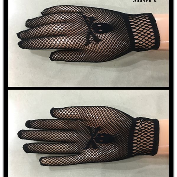 new 2020new arrival fashion short mesh female hollow gloves punk multicolor night club gloves women 132, Blue;gray
new 2020new arrival fashion short mesh female hollow gloves punk multicolor night club gloves women 132, Blue;gray