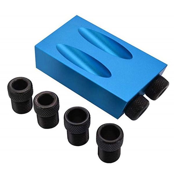 15 inclined hole locator tool set kit portable pockethole jig power tools blue durable cross screw driver drill bit practical
15 inclined hole locator tool set kit portable pockethole jig power tools blue durable cross screw driver drill bit practical