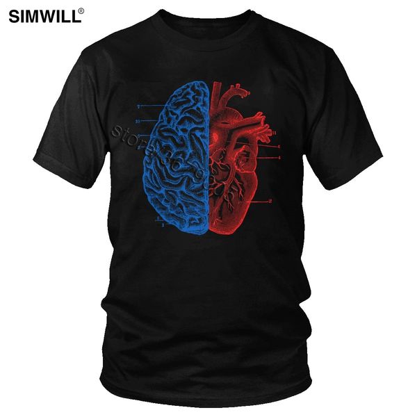 brand design heart and brain t shirt unique casual eco cotton tees mens short sleeves graphic print medical art anatomy t-shirt
brand design heart and brain t shirt unique casual eco cotton tees mens short sleeves graphic print medical art anatomy t-shirt