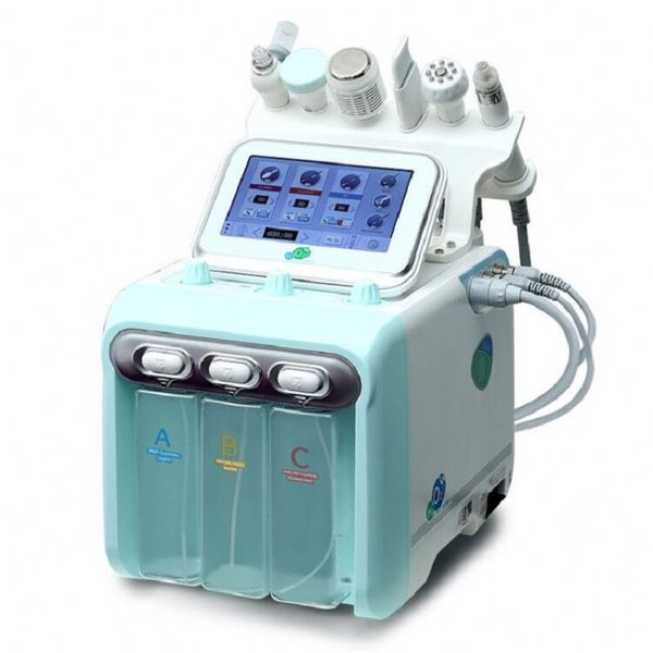 Image of microdermabrasion machine skin care facial machine oxygen facial machine skin rejuvenation BIO face lift 6 in 1 beauty salon equipment