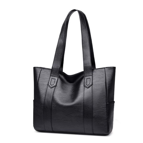 new large capacity women handbag solid color imitation leather women's shoulder bag fashion simple wild female bag
new large capacity women handbag solid color imitation leather women's shoulder bag fashion simple wild female bag